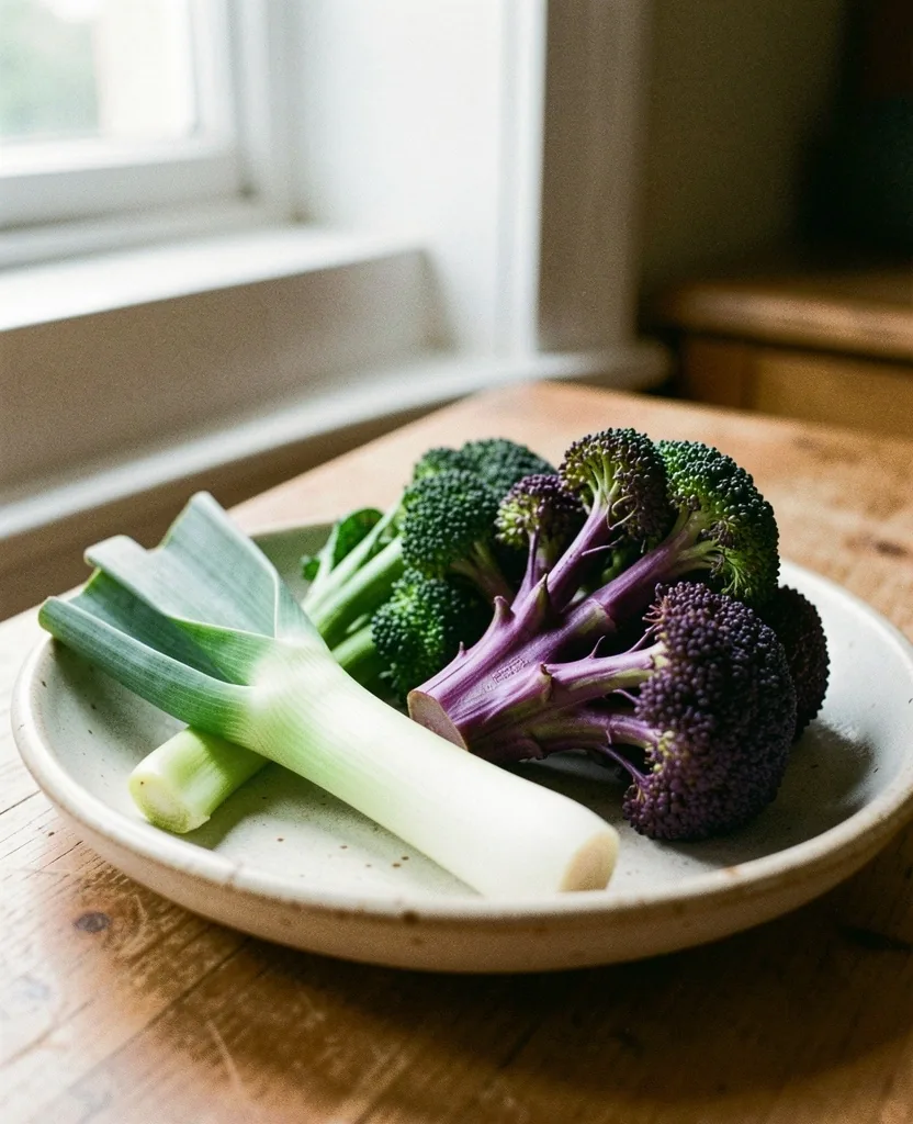 Seasonal UK vegetables